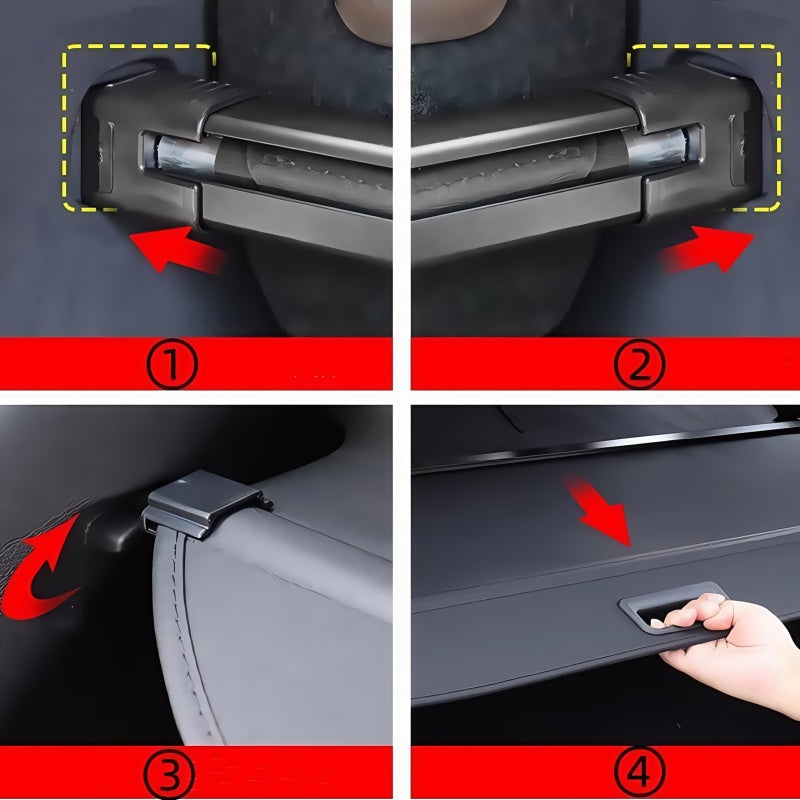 Trunk Privacy Cover Curtain Curtain for XPeng G6/G9